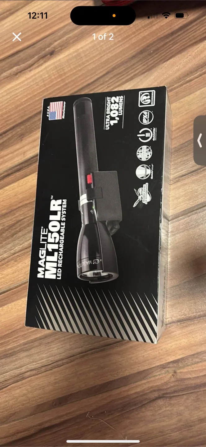 Maglite ML150LR LED Rechargeable Flashlight image indicator(2)