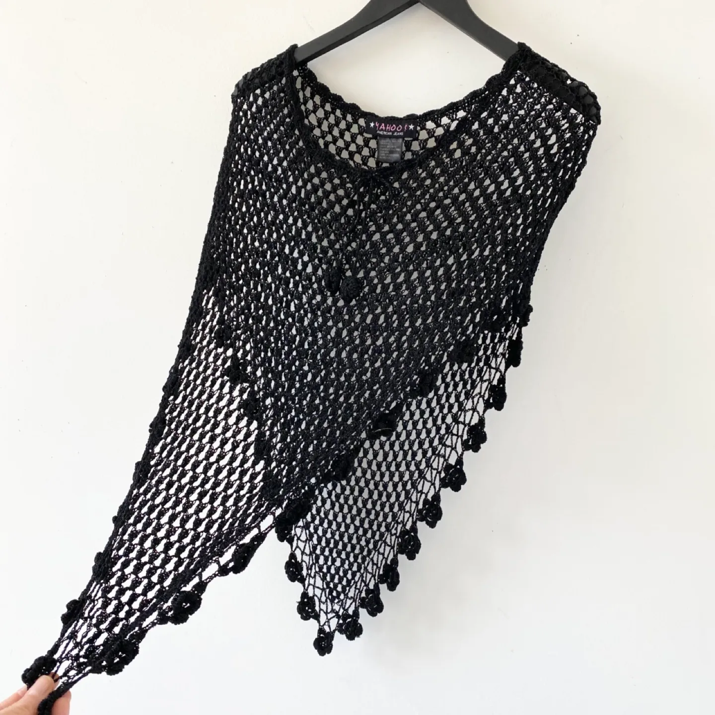 Y2K Crochet Poncho thumbnail