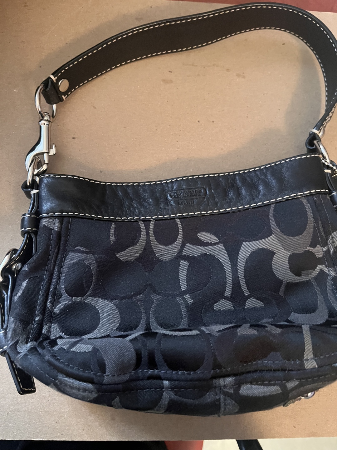 Coach Black Shoulder Bag - photo 2