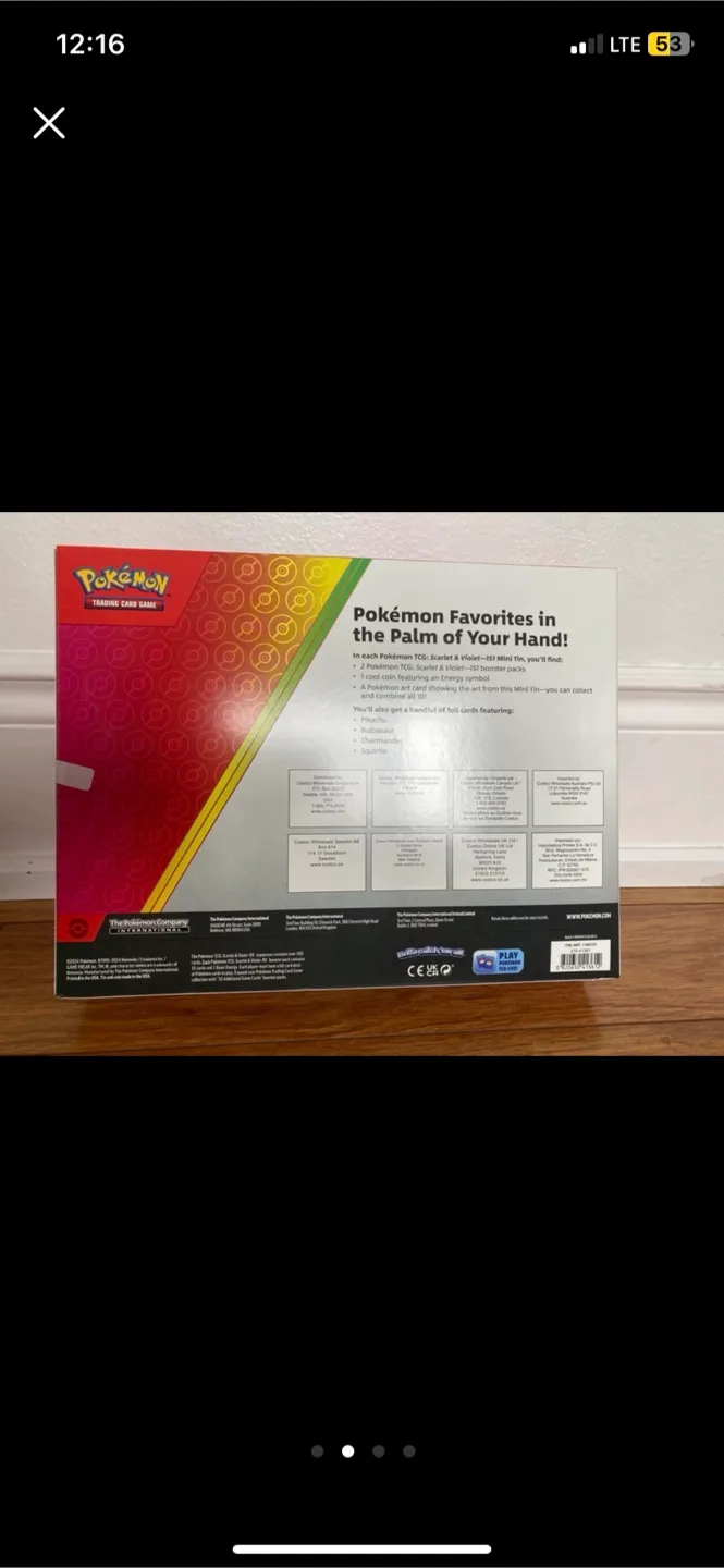 Pokemon Trading Card Game 151 Scarlet & Violet 5-Pack Collection image indicator(2)