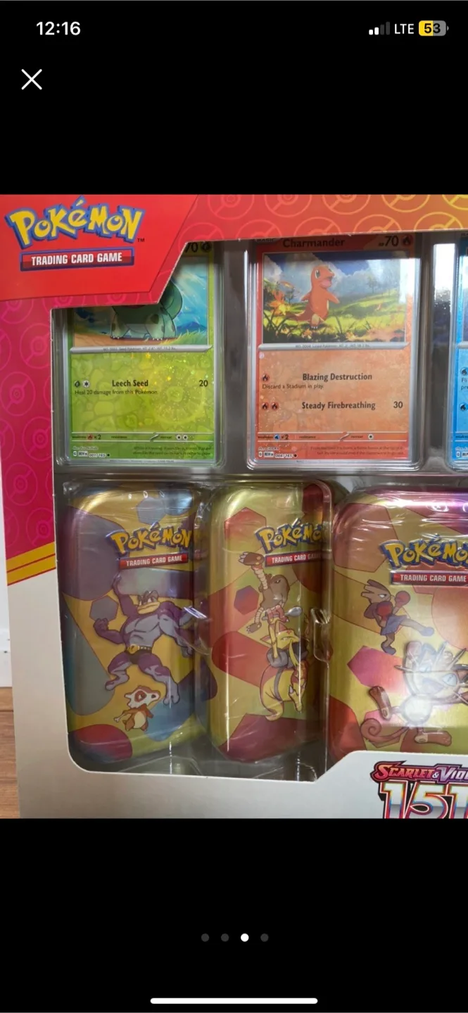 Pokemon Trading Card Game 151 Scarlet & Violet 5-Pack Collection image indicator(3)