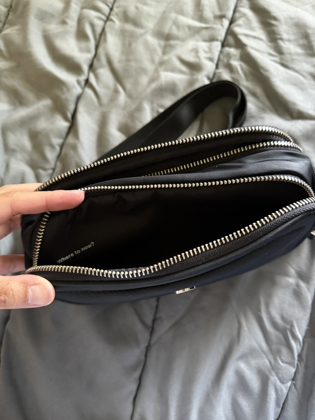 Lululemon Black Crossbody Camera Bag - photo 3