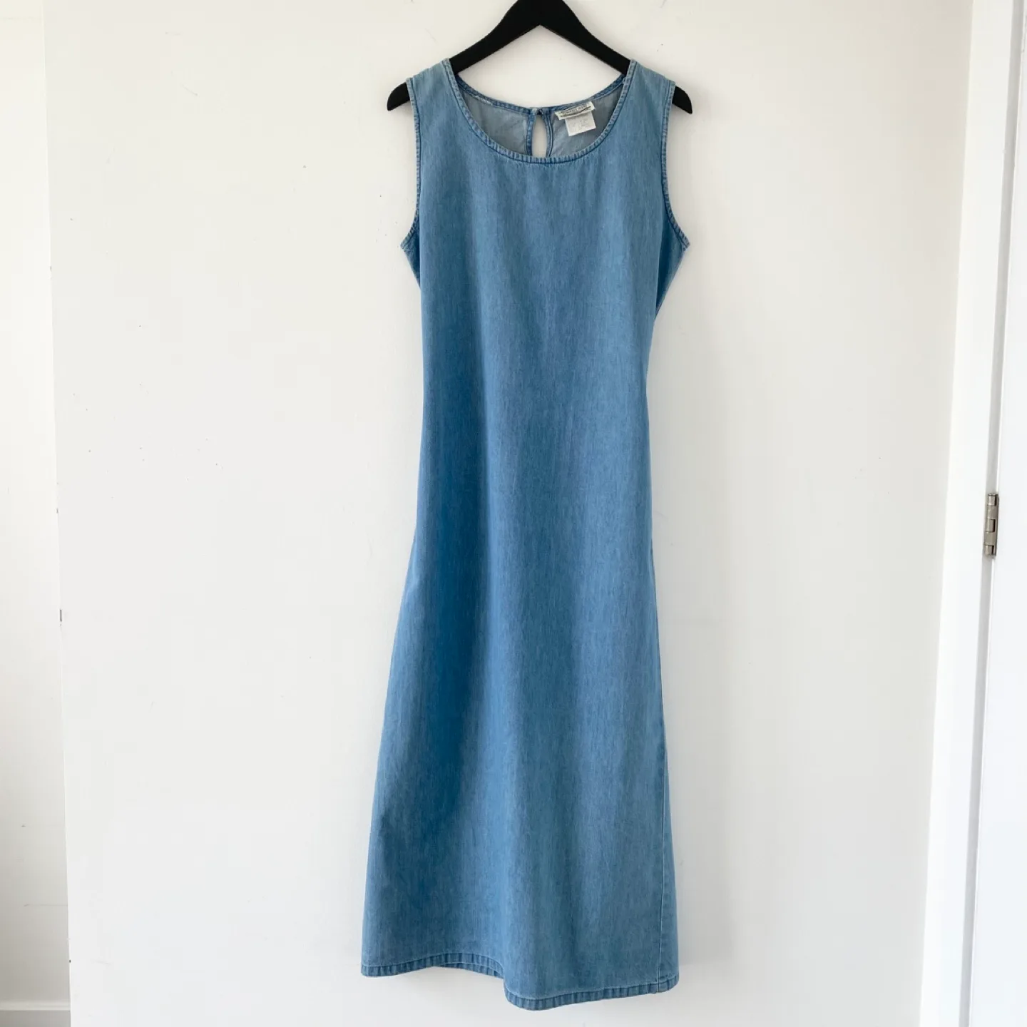 90's Vintage Denim Maxi Dress thumbnail