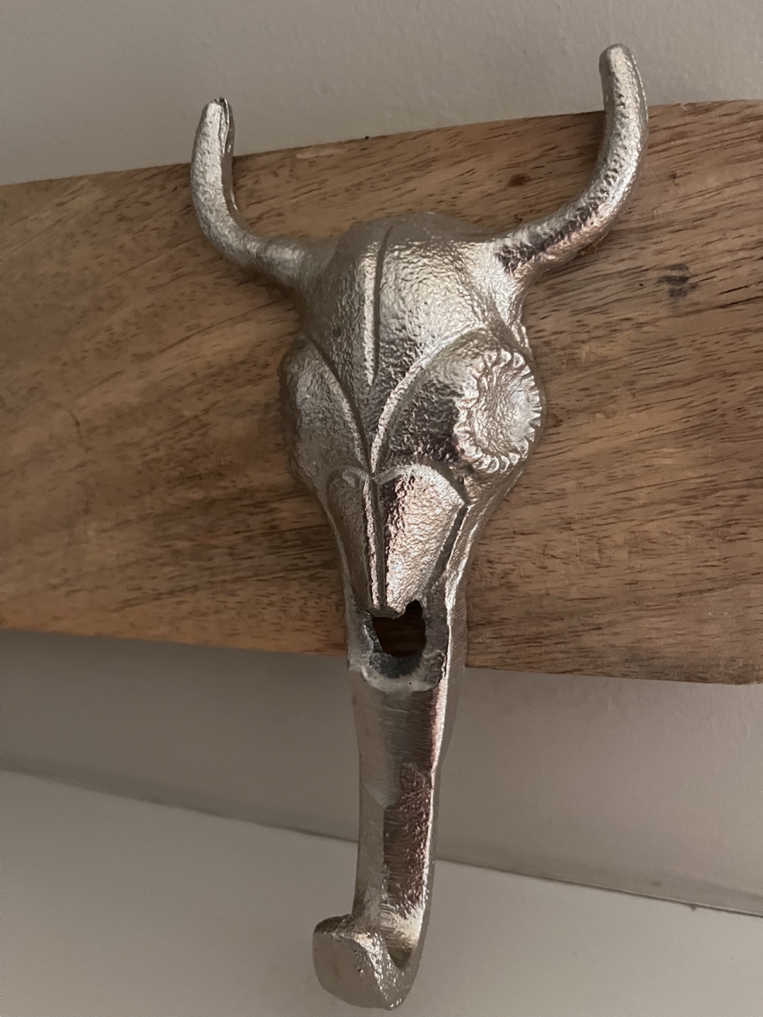 Bull Skull Coat Rack or Towel Rack - photo 2