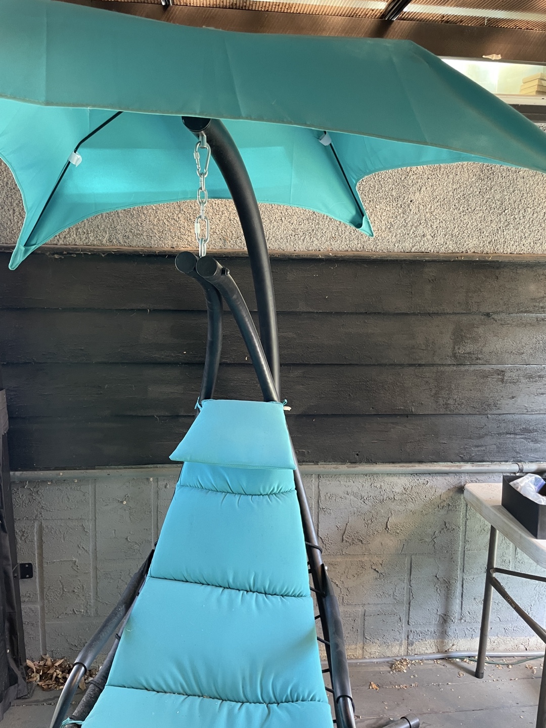 Outdoor Hanging Swing Chair with Canopy