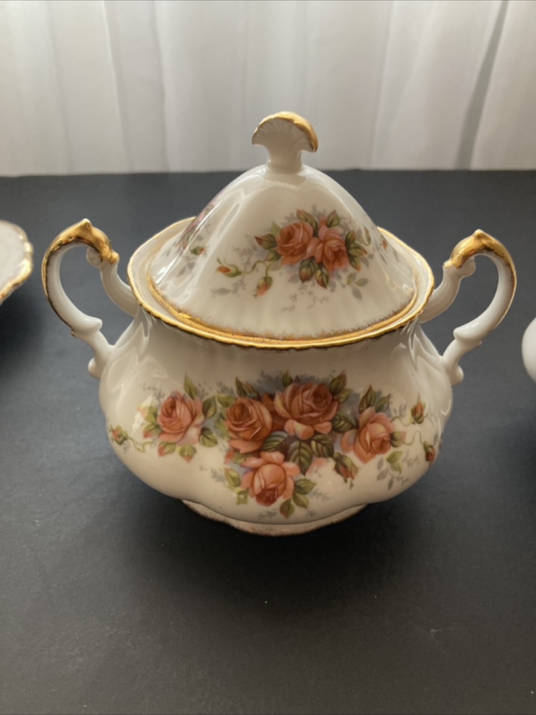 Vintage  РAragon Creamer and Sugar Bowl Set - photo 3