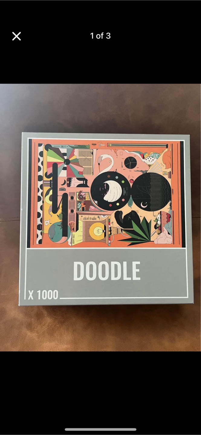 Cloudberries Doodle 1000 Piece Puzzle