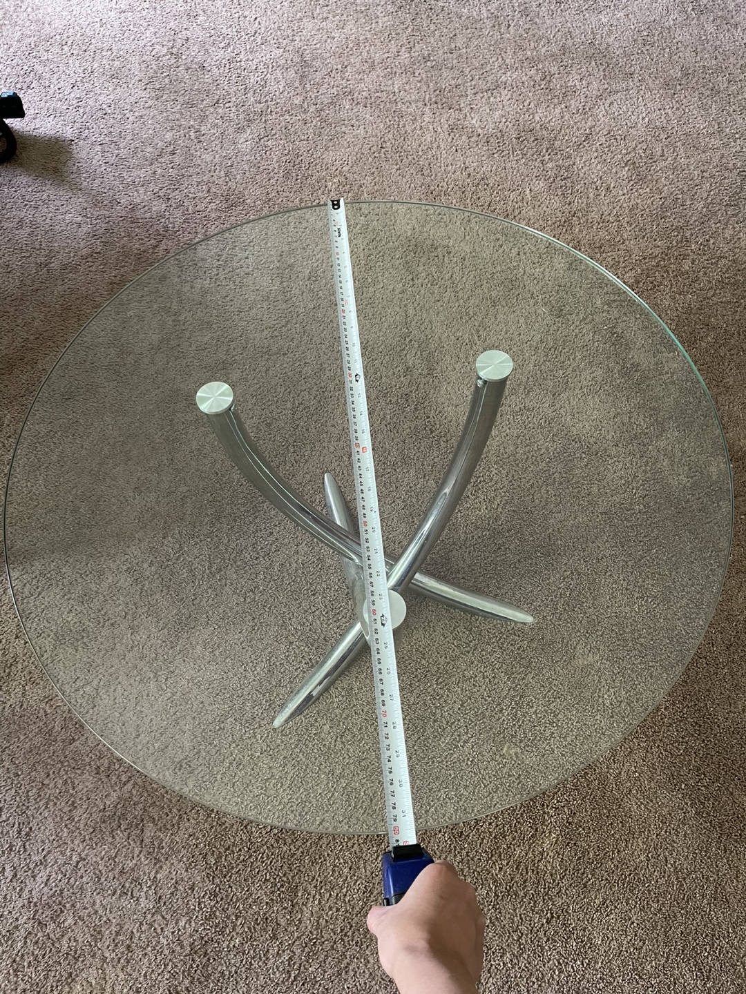 Glass Top Coffee Table