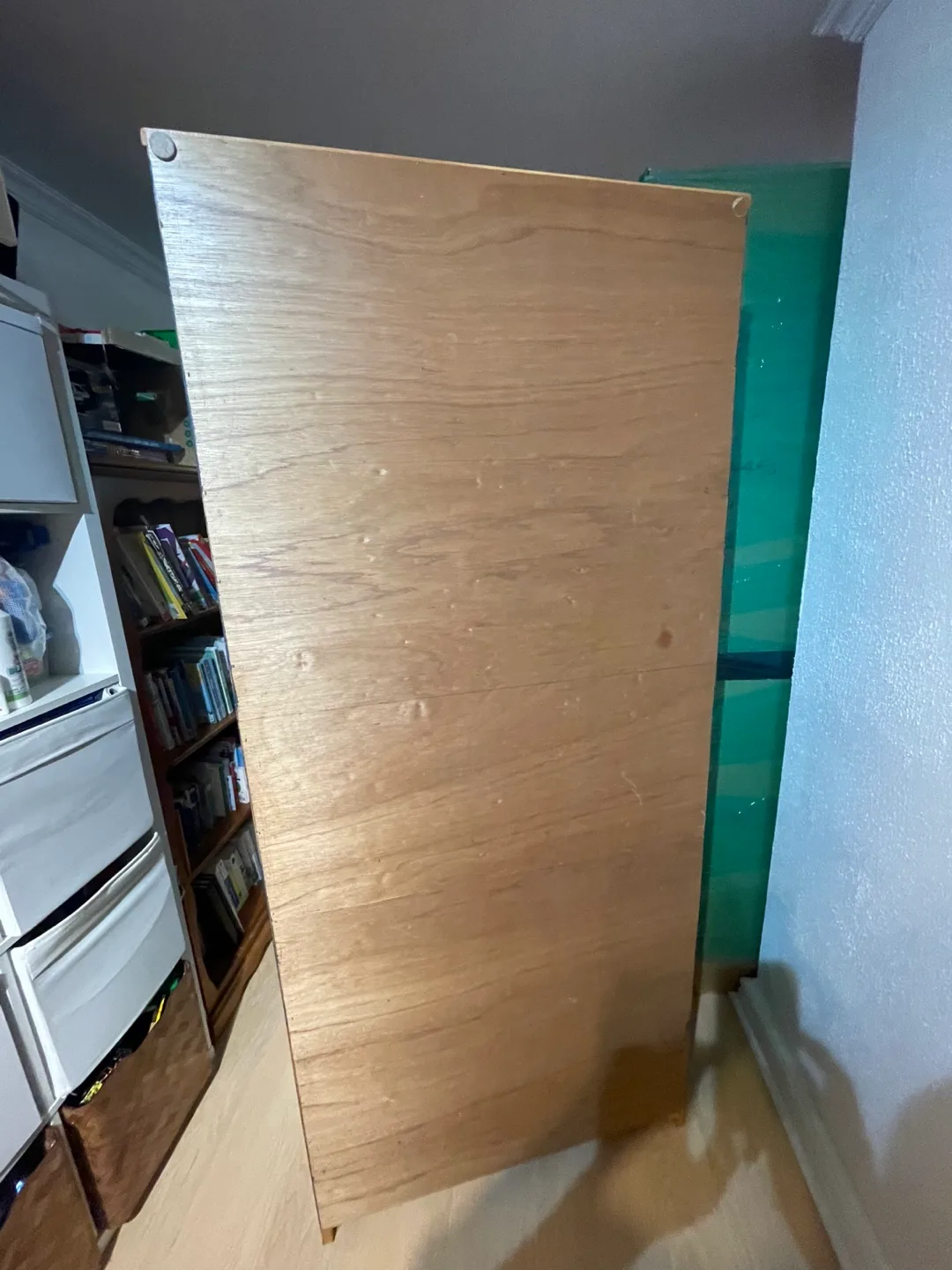 Wooden Bookshelf with Shelves image indicator(3)