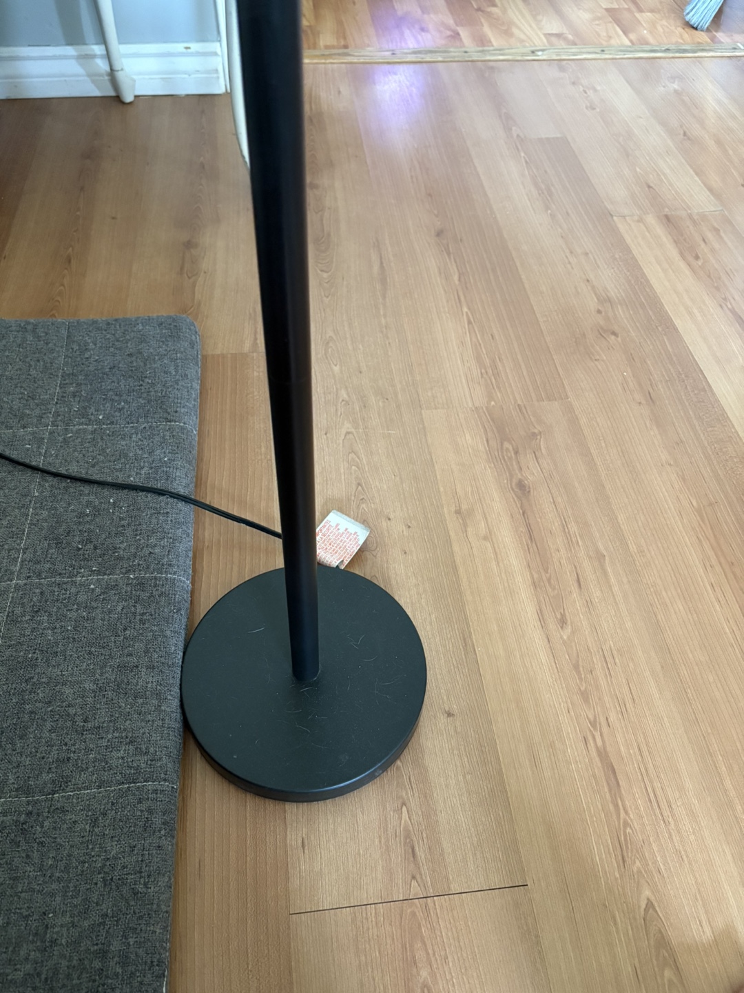 Black Metal Floor and Table Lamp with Shades - photo 4