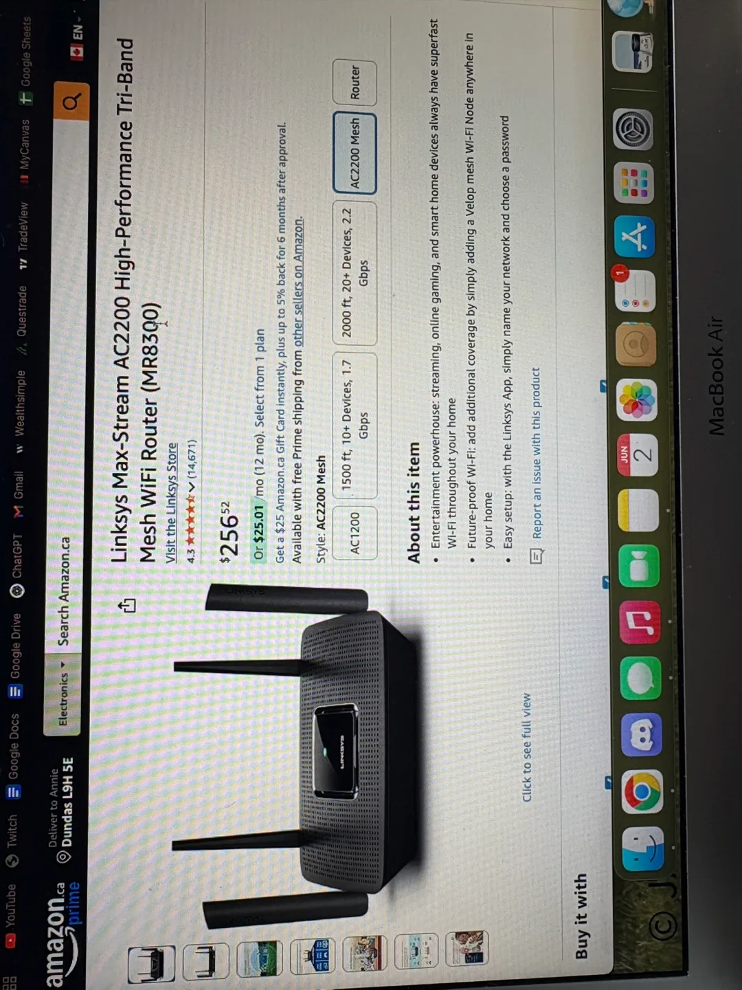 Linksys Router MR8300 image indicator(3)