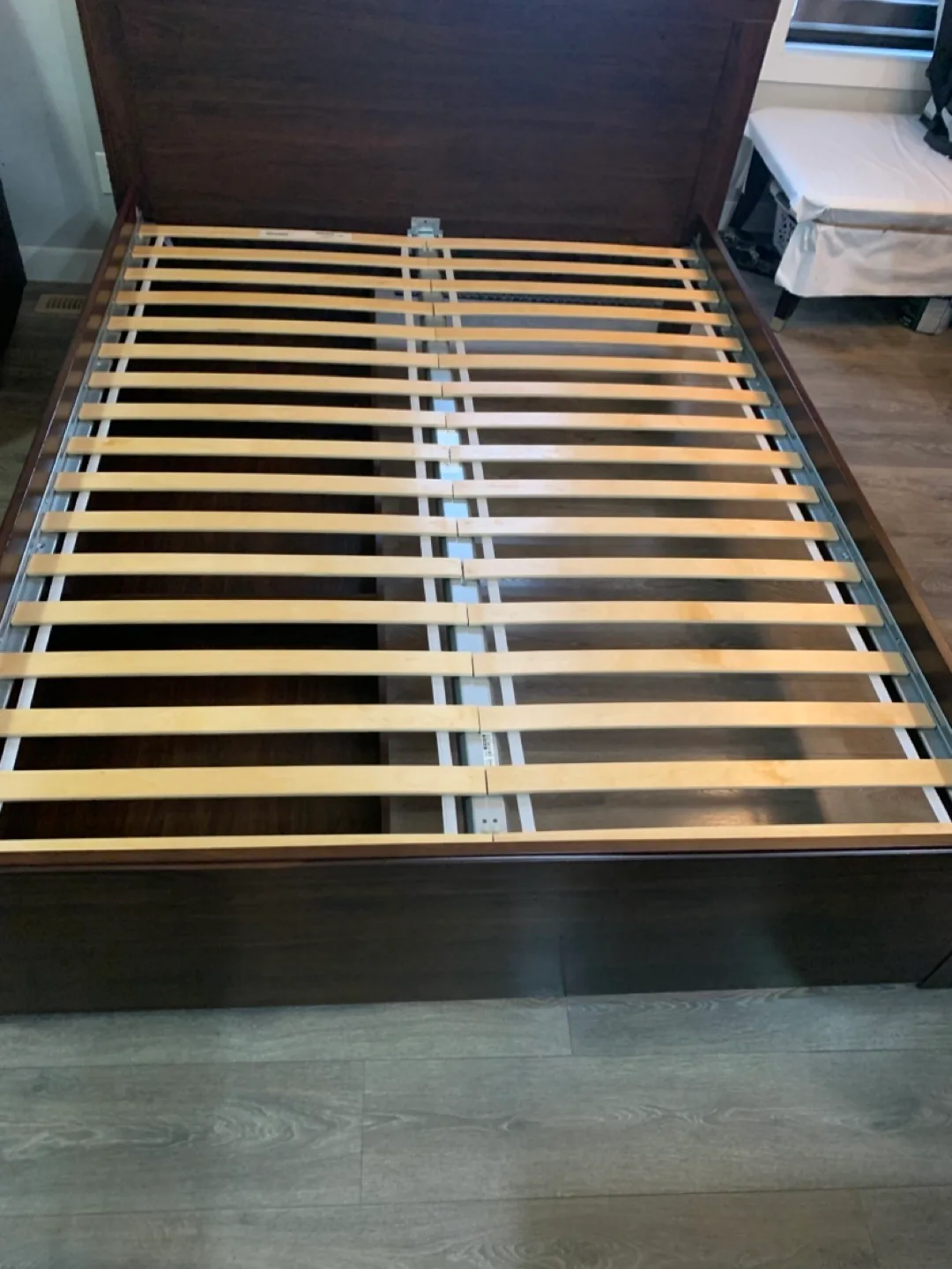 Queen Size Bed Frame with darwers thumbnail