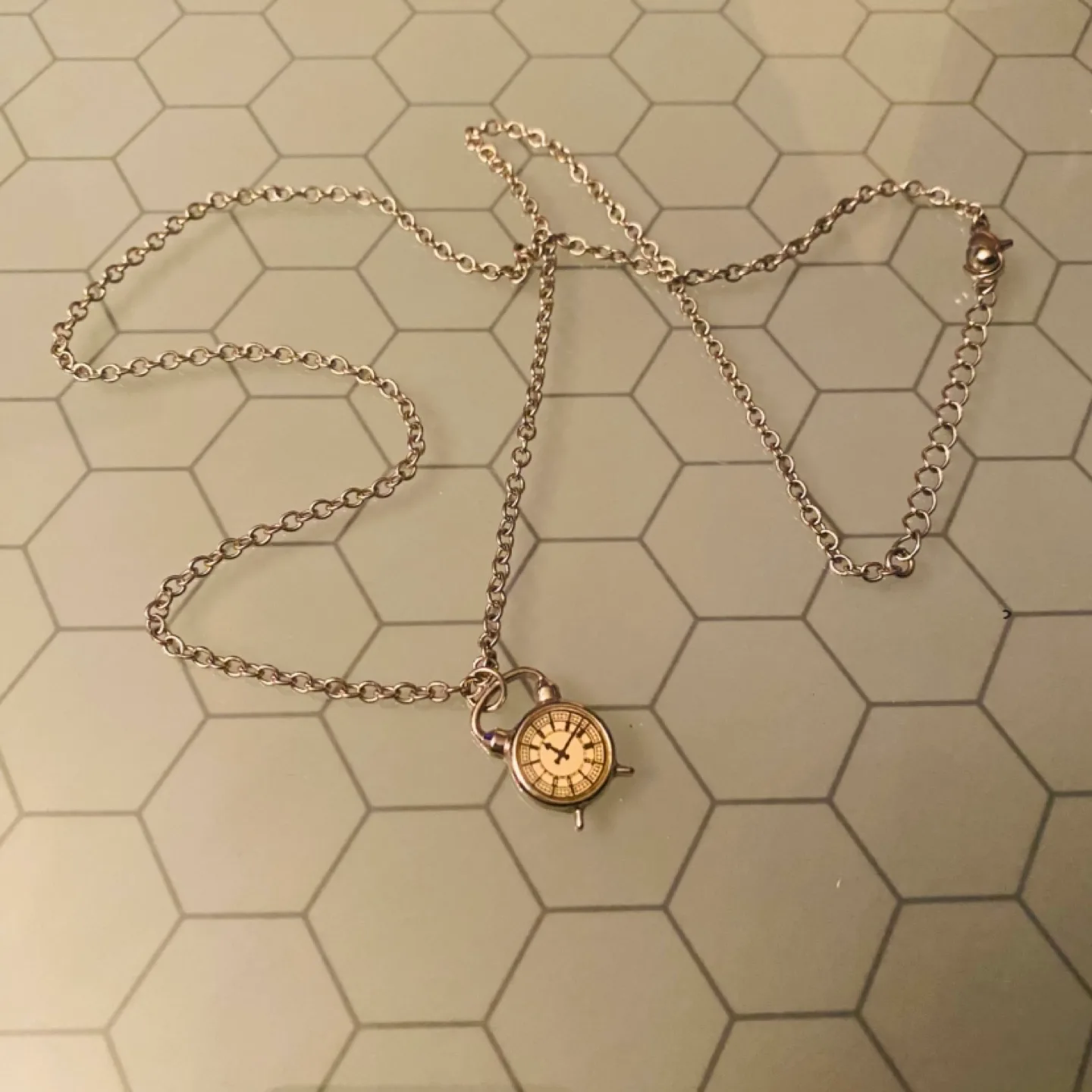 Mini Clock Necklace thumbnail