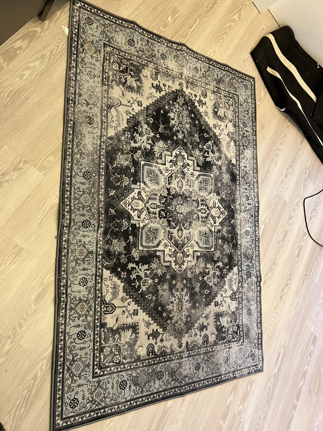 Vintage Patterned Area Rug