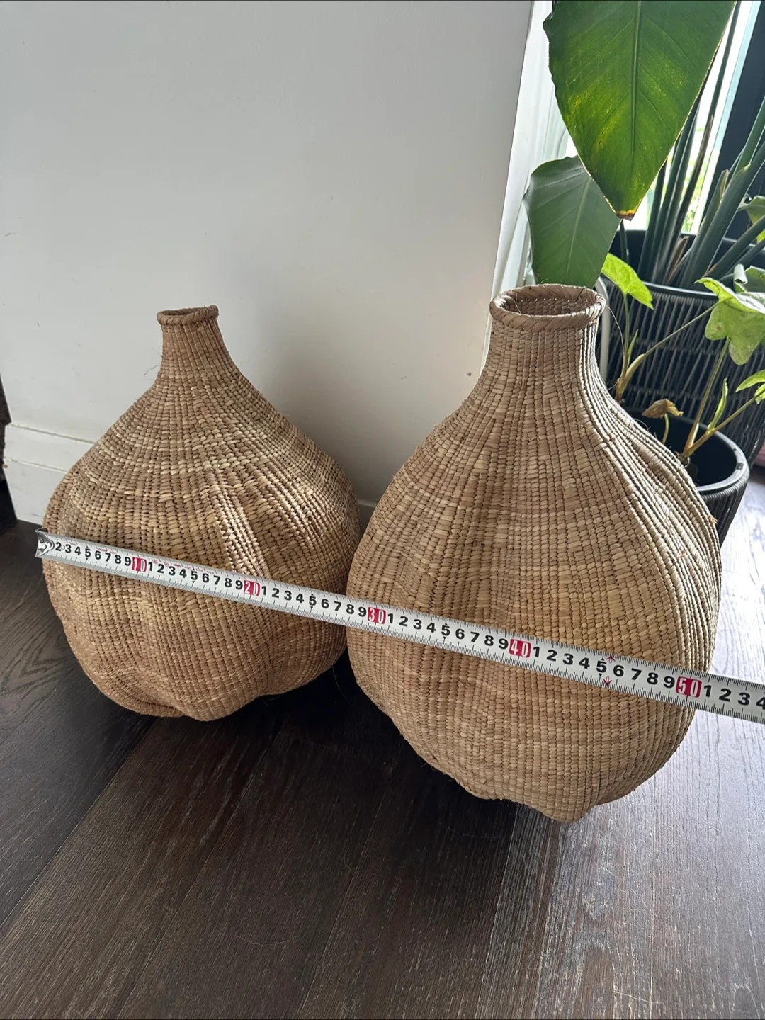 Handmade Woven Basket Vases image indicator(3)