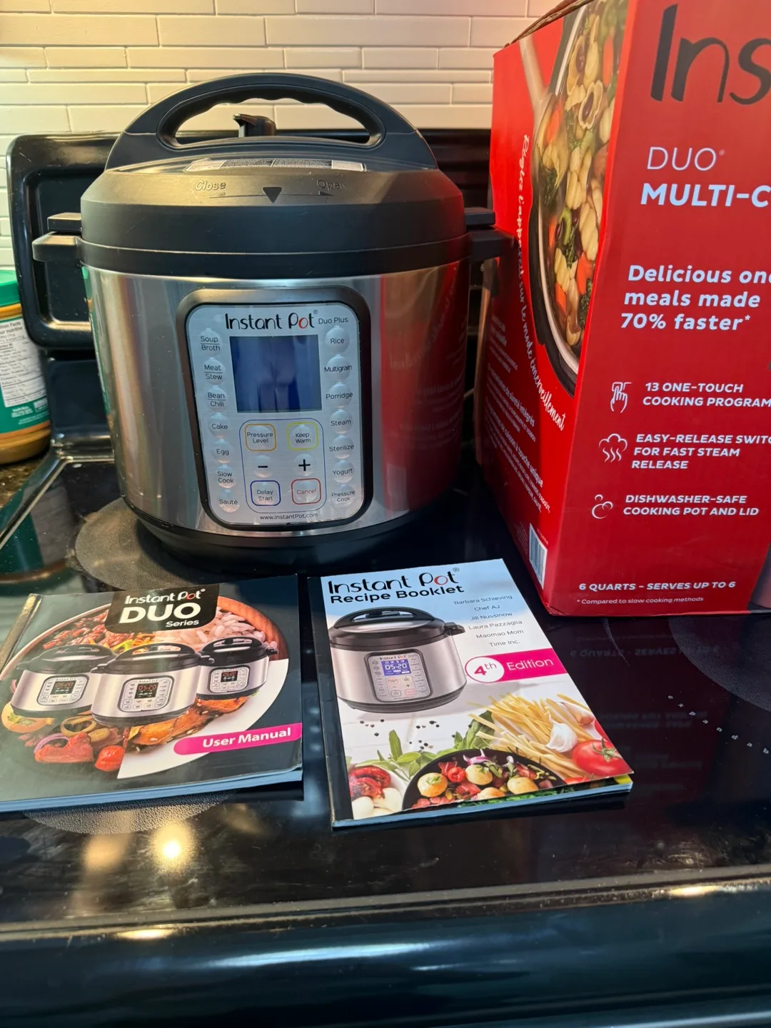 Instant Pot Duo Plus 6 Quarts, Multi Cooker 7 in 1 thumbnail