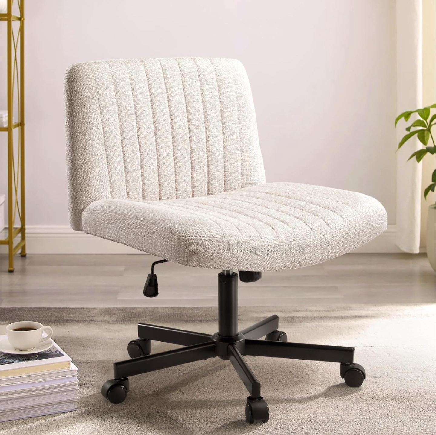 Arbolean Beige Office Chair