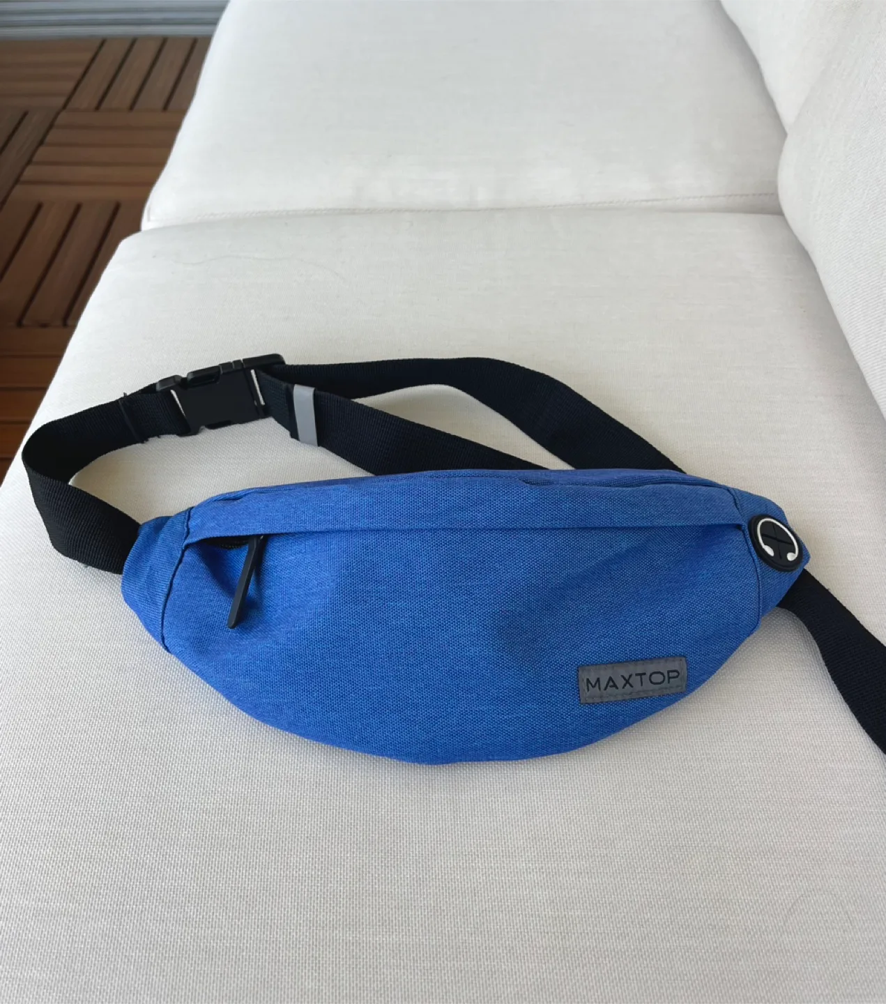 Bran new MAXTOP unisex’s Blue Fanny Pack thumbnail