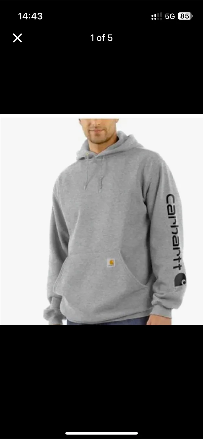 BRAND NEW Carhartt Mens hoodie XL thumbnail