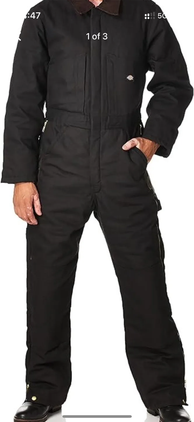 NEW Dickies Men's Premium Insulated Duck Coverall thumbnail