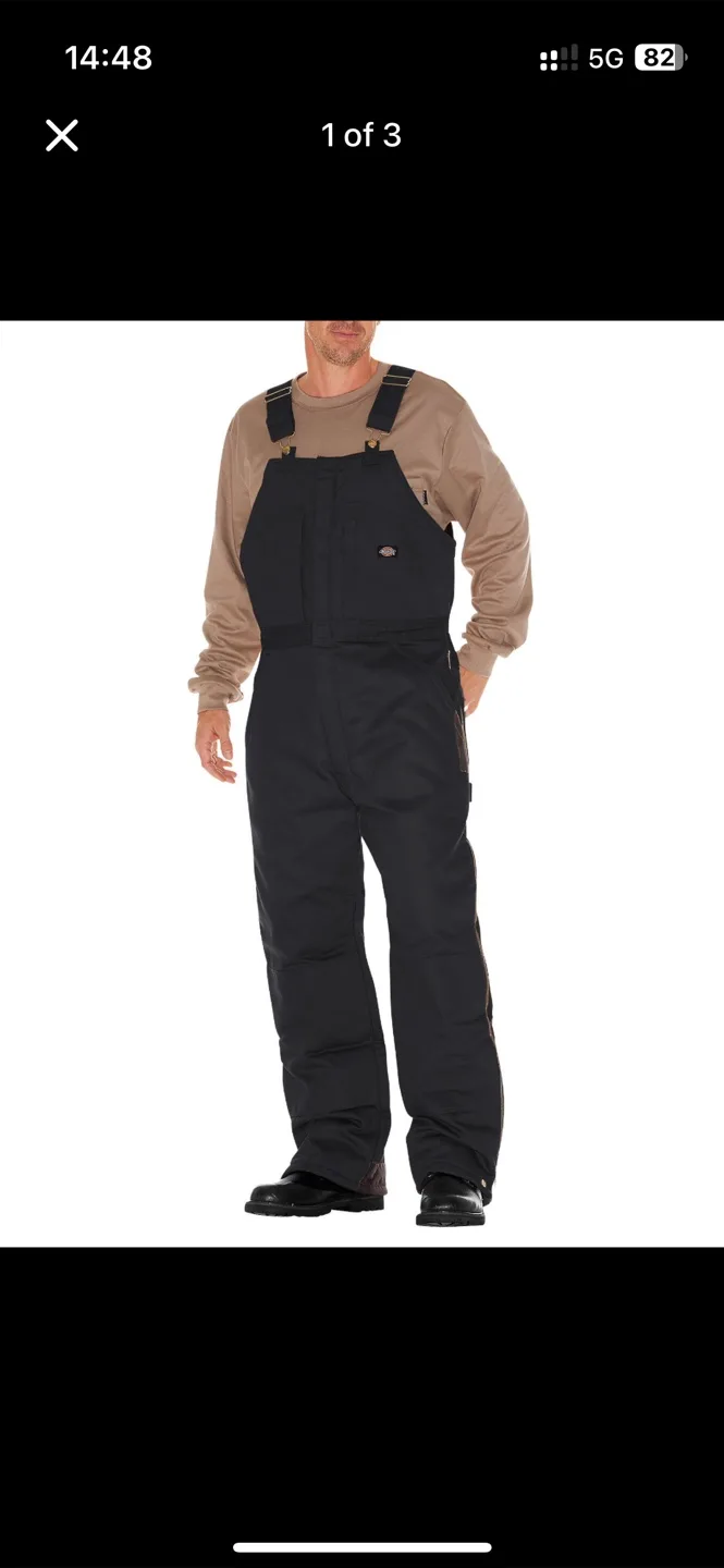Dickies Men's Premium Insulated Duck Bib All M thumbnail