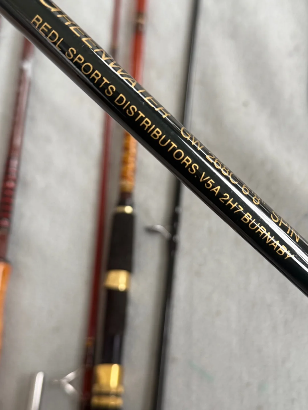 Fishing Rods Assortment Hardy Fenwick Gamefisher image indicator(6)