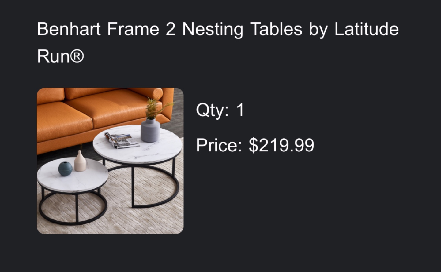 Nesting Coffee Tables - photo 5