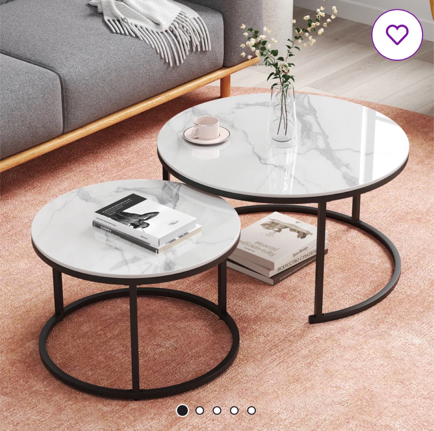 Nesting Coffee Tables - photo 2