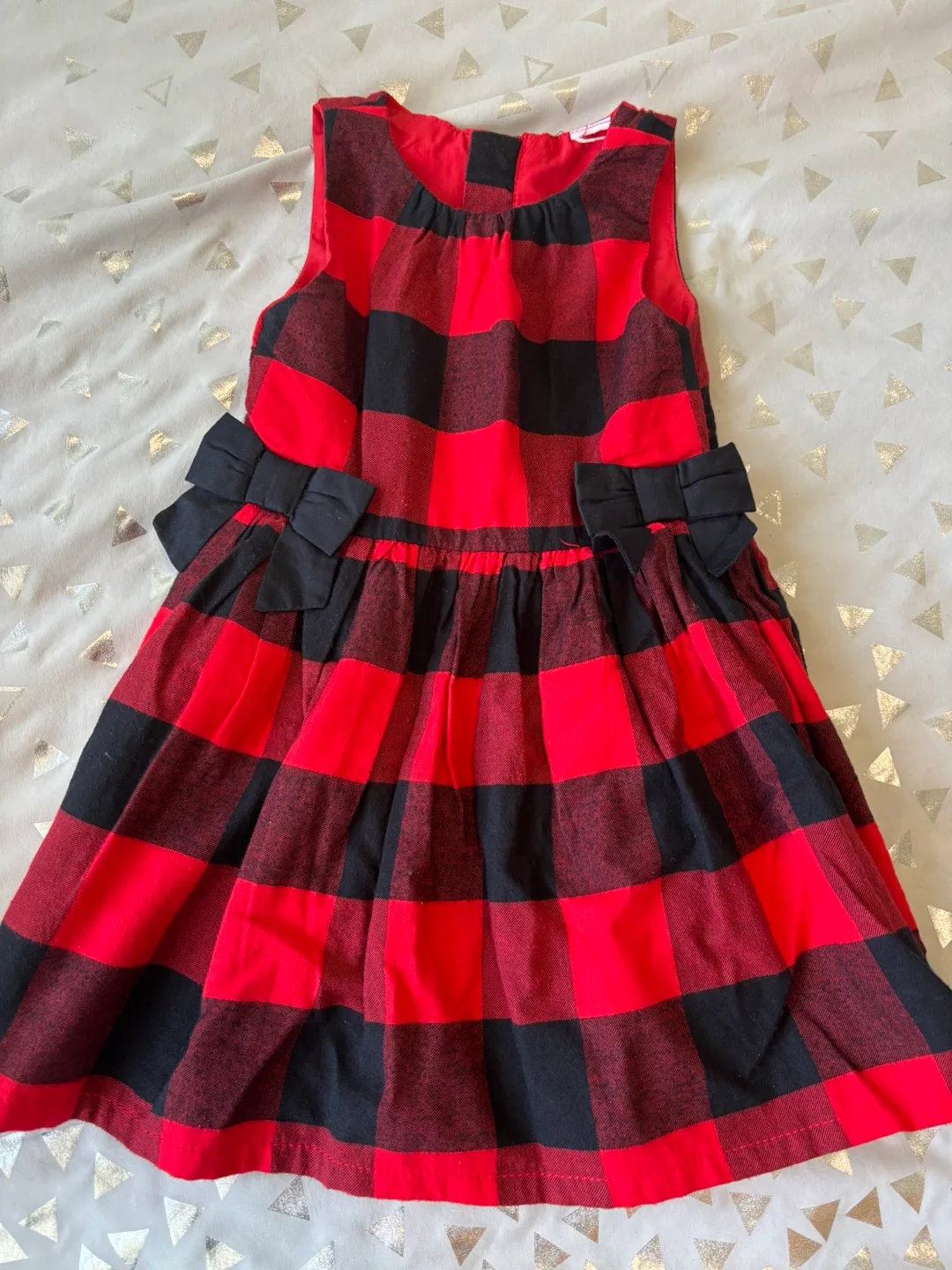 Red and Black Plaid Dress kids thumbnail