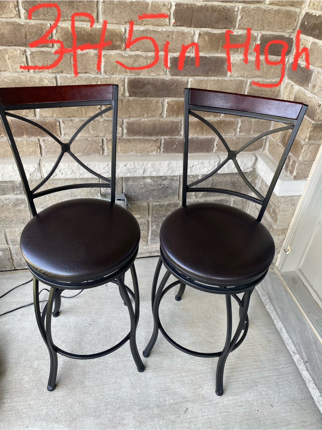 Kitchen Island Stools - Set of 2