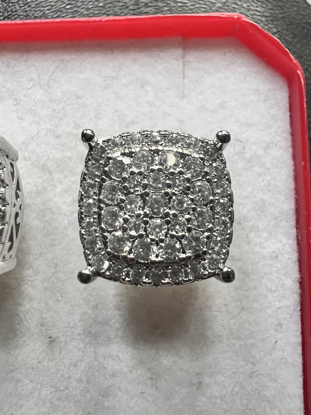 Square Stud Earrings - photo 2
