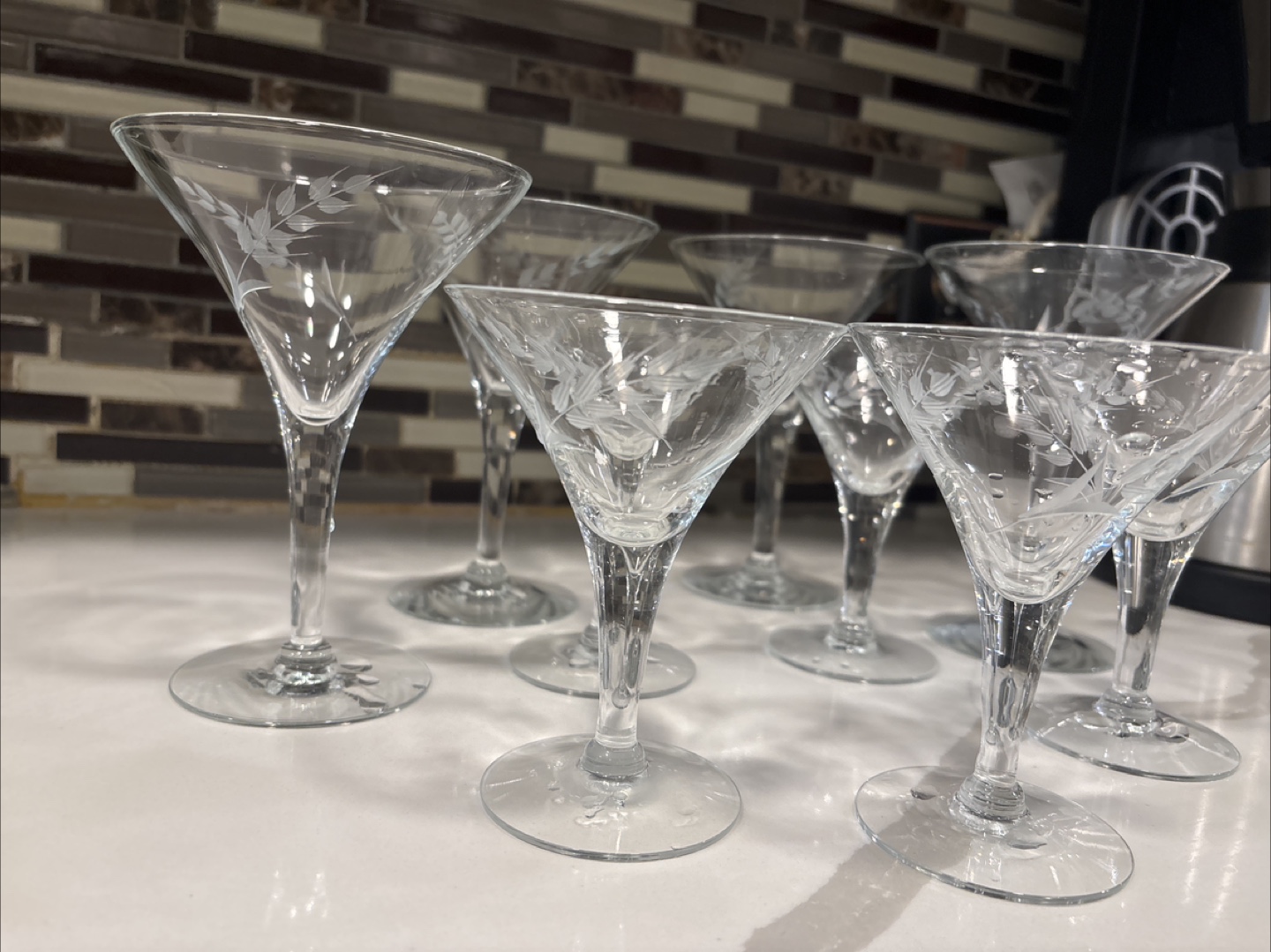 Set of Martini Glasses - photo 3