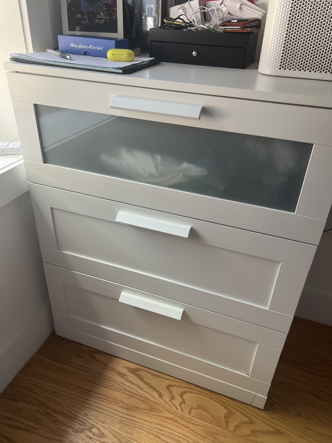 IKEA White Dresser with Drawers