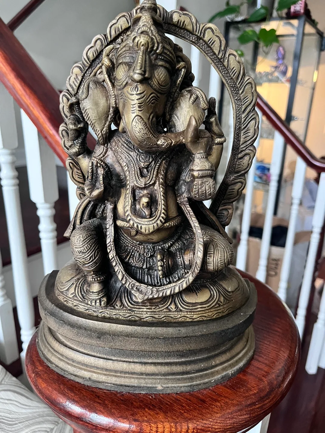 Ganesha Deity Statue 11” height thumbnail