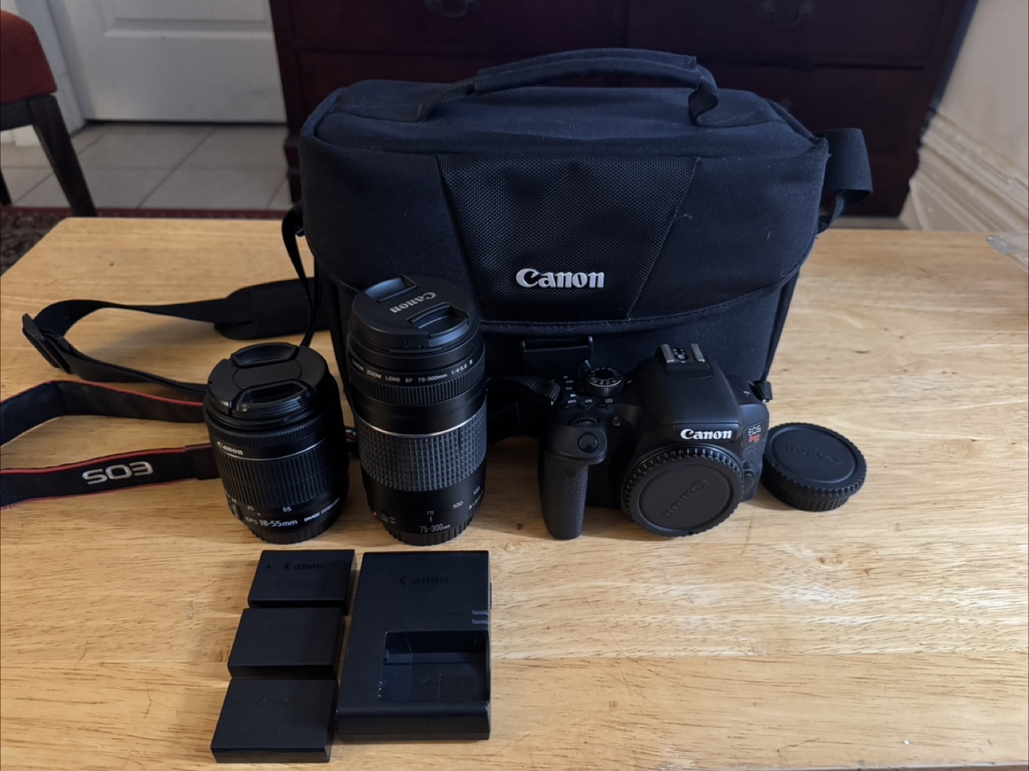 Canon Rebel EOS T7i Camera Kit