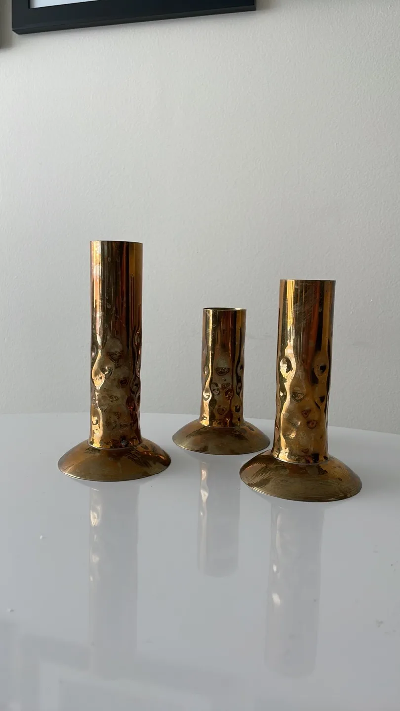 Brass Candle Holders thumbnail