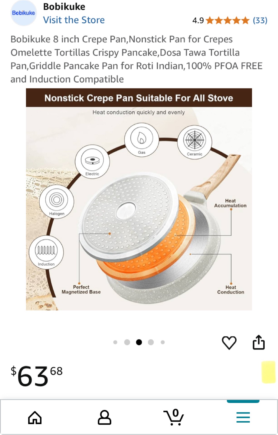 Non-Stick Crepe Pan - photo 3