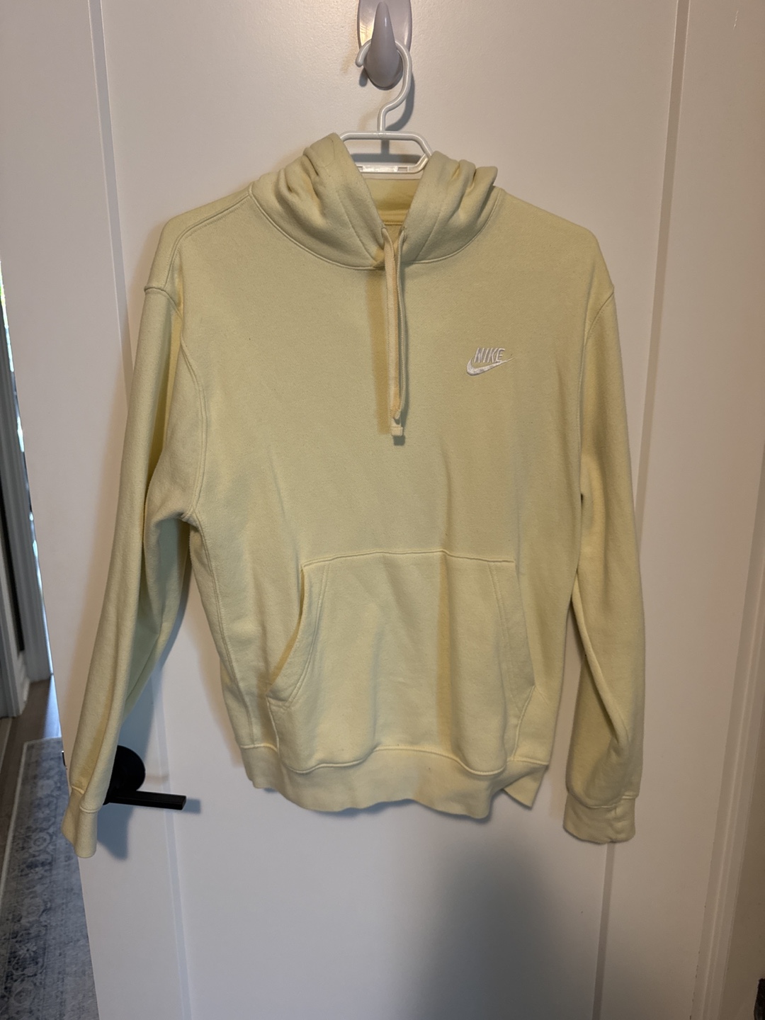 Nike Pastel Yellow Hoodie