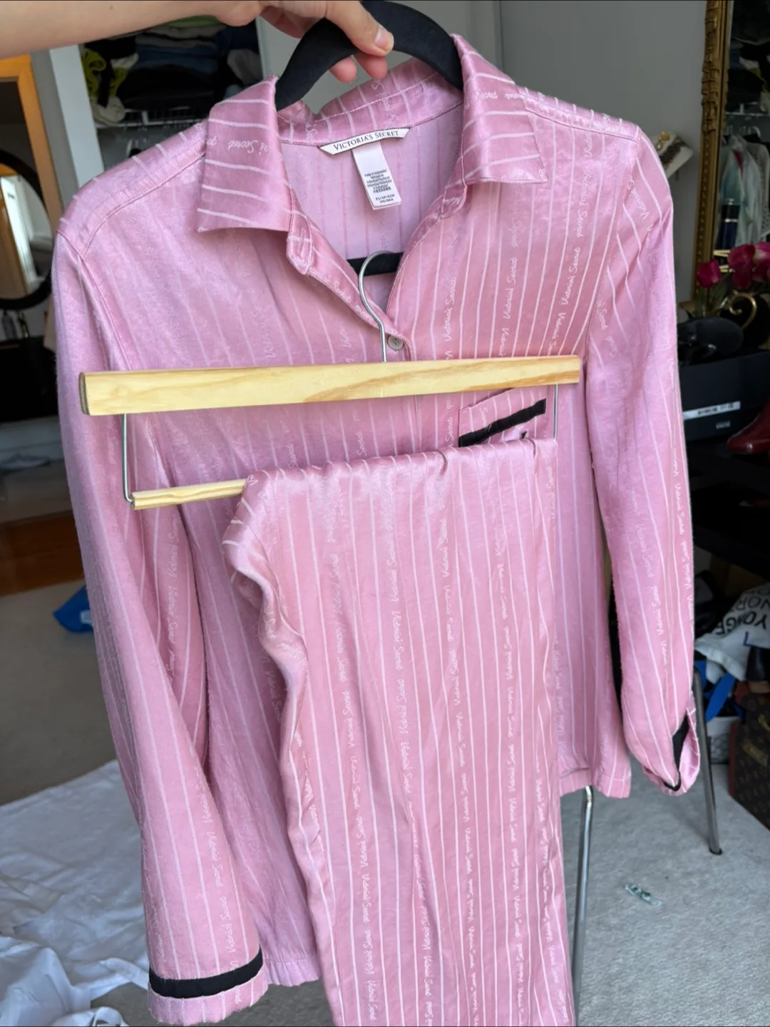 Victoria's Secret Pink Pajama Set image indicator(5)