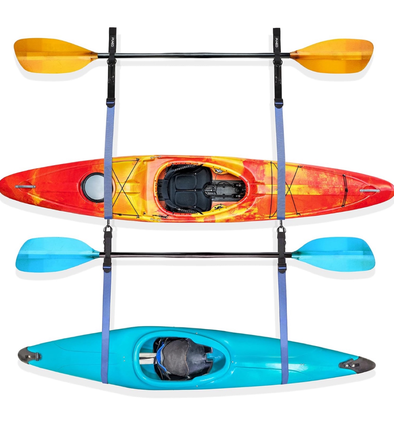 Brand New Pumeo Double Kayak Canoe Storage Straps Set