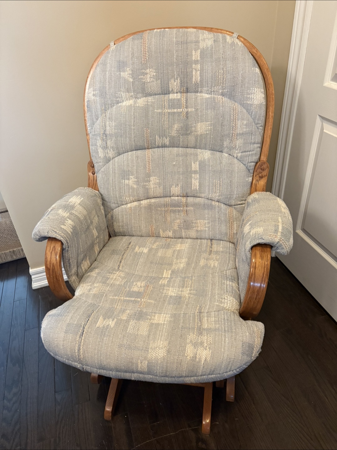 Glider Chair and Ottoman