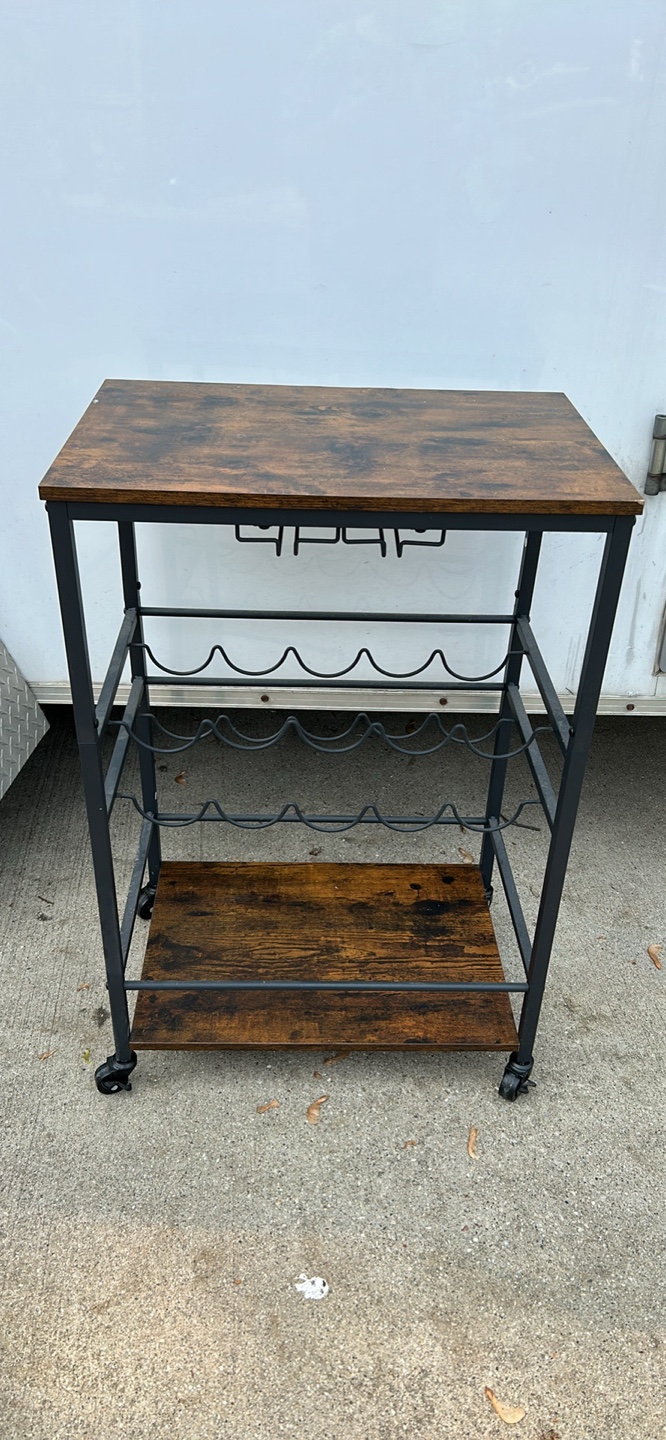 Rolling Bar Cart