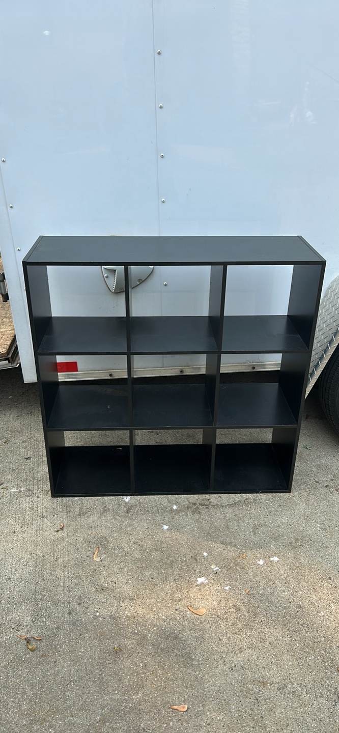 Black Cube Shelf