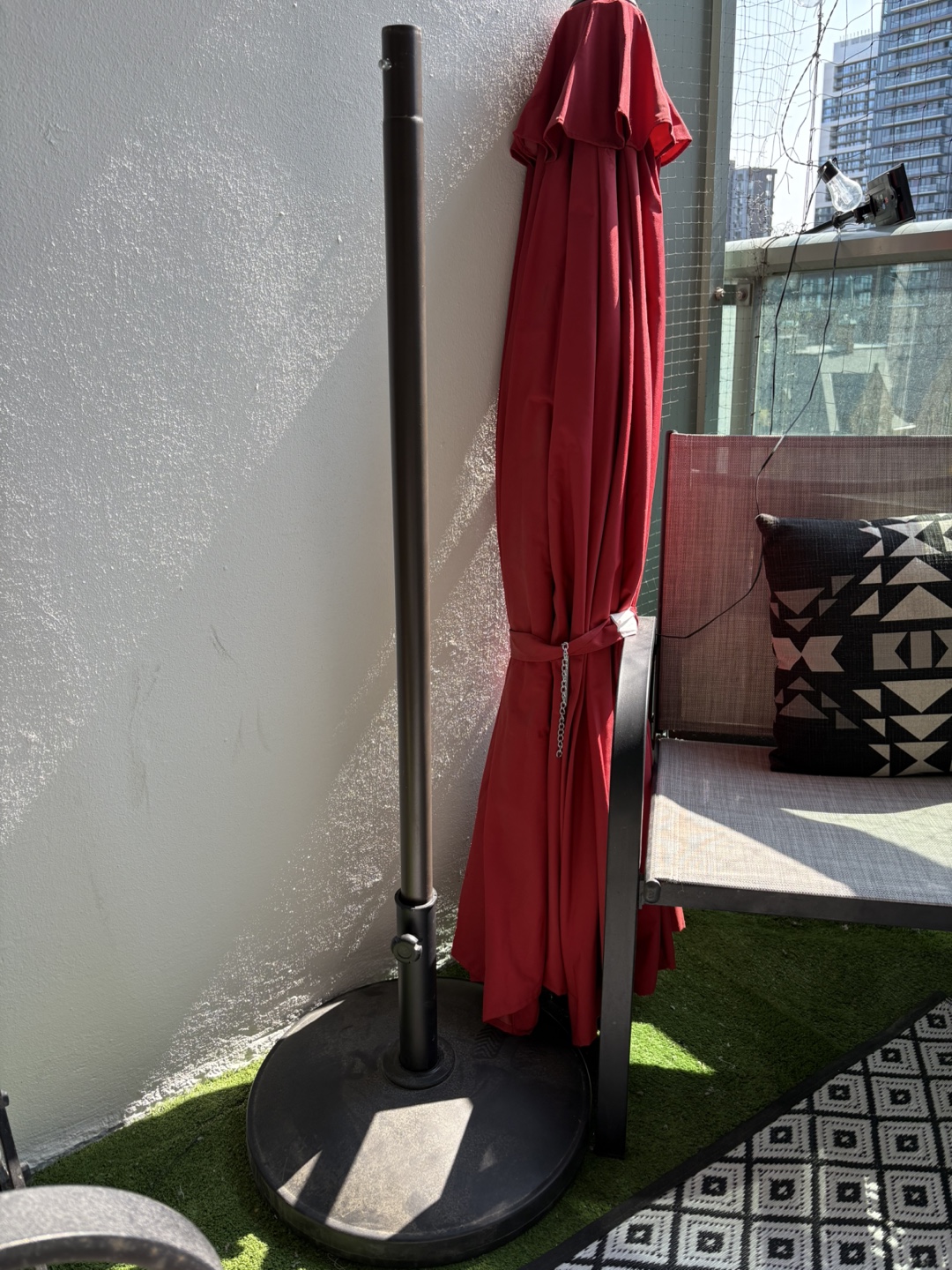 Red Outdoor Umbrella