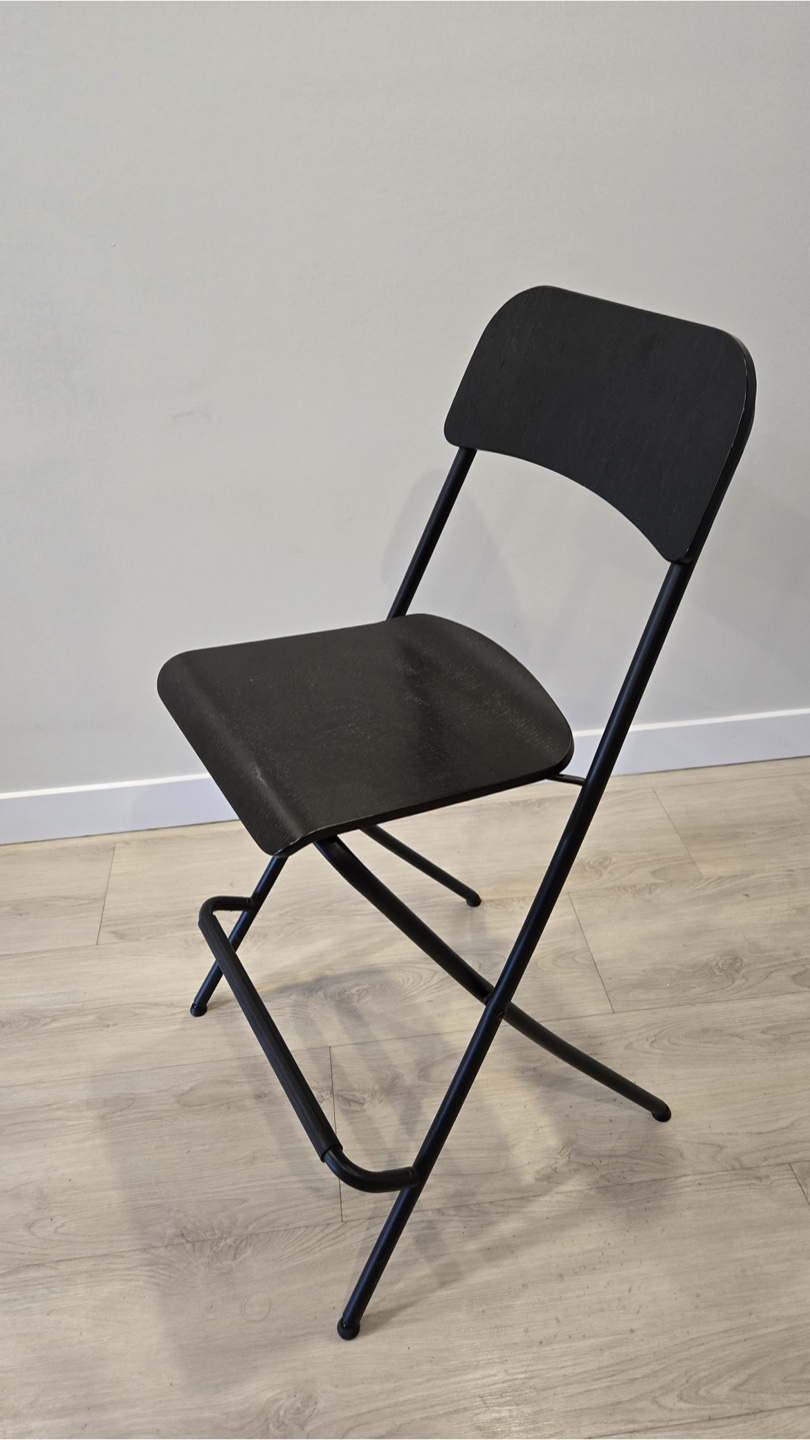 One Black Bar Stool - photo 2