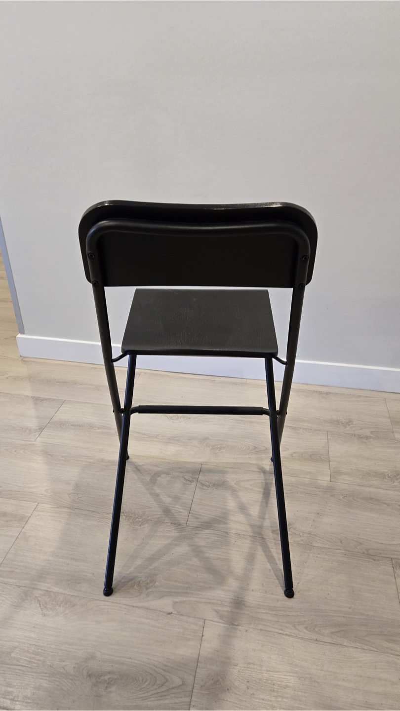 One Black Bar Stool - photo 3