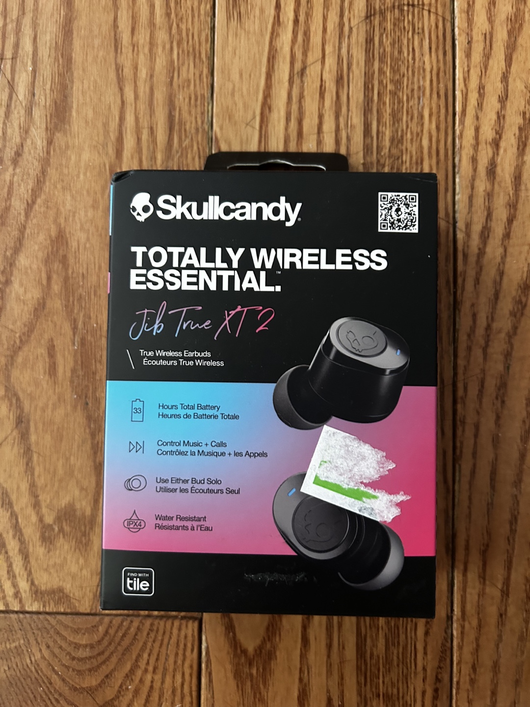Skull Candy Wireless Bluetooth Earbuds -Brand New