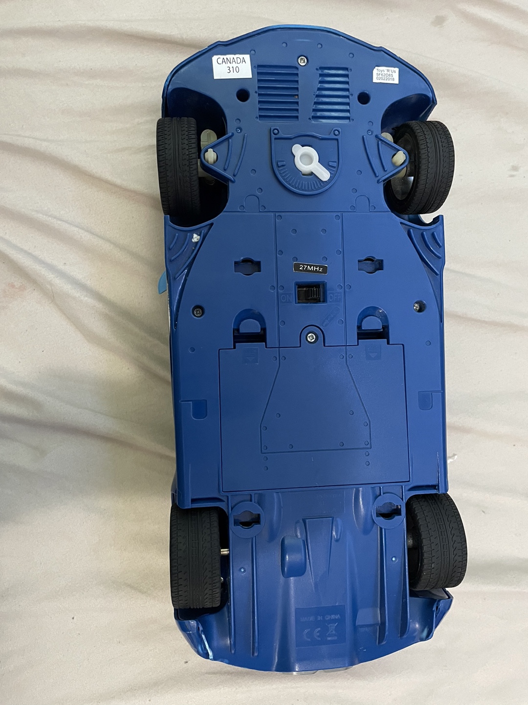 Blue RC Car