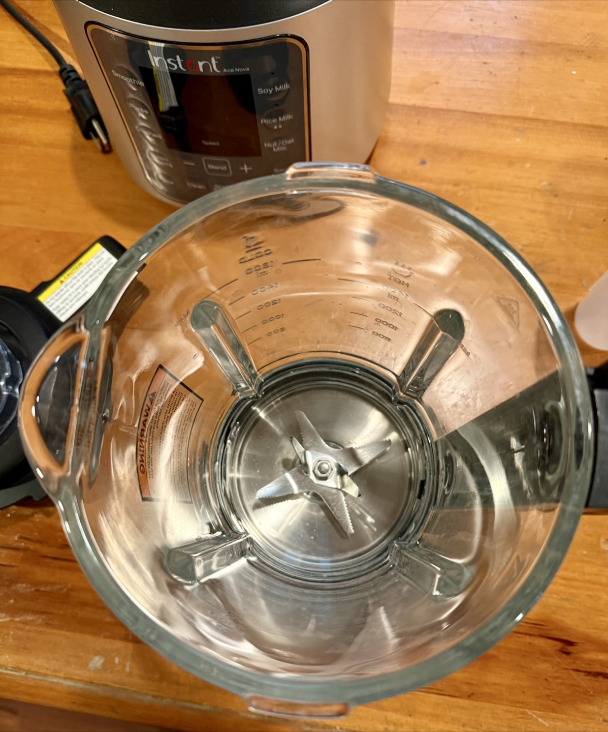 Instant Ace Nova Glass Cooking Blender - 56oz / 1.6L - photo 4