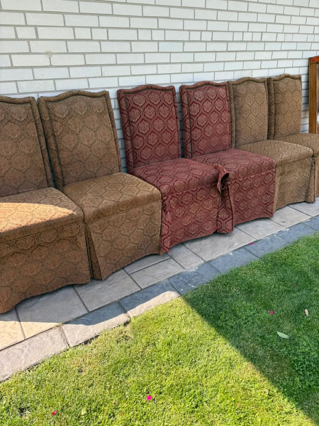Bombay Patterned Dining Chairs Set thumbnail